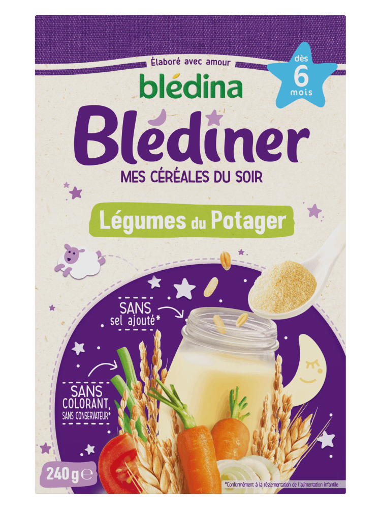 Blédina Blediner Légumes du Potager